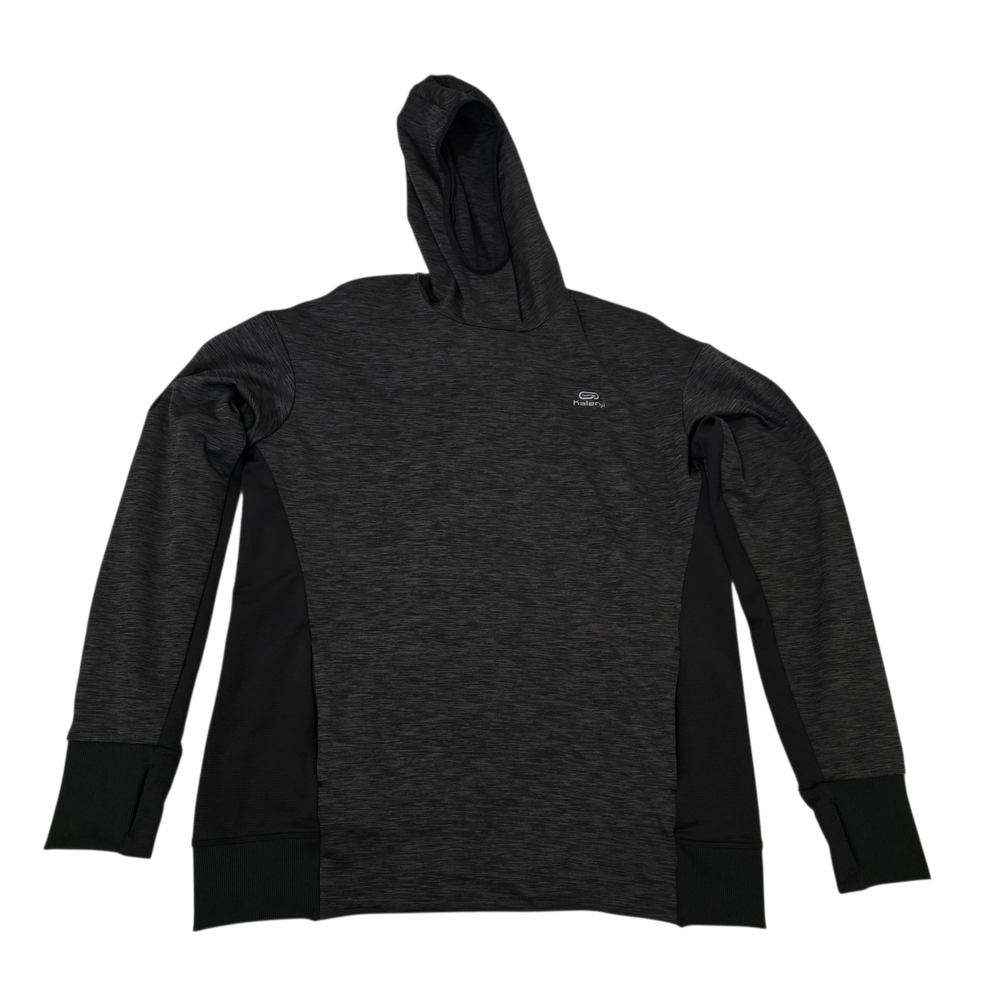 Kalenji Decathlon Men's Black Running Hoodie Medium